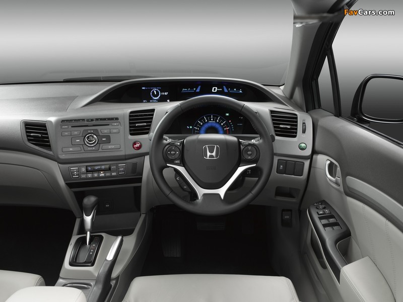 Pictures of Honda Civic Sedan AU-spec 2012 (800 x 600)