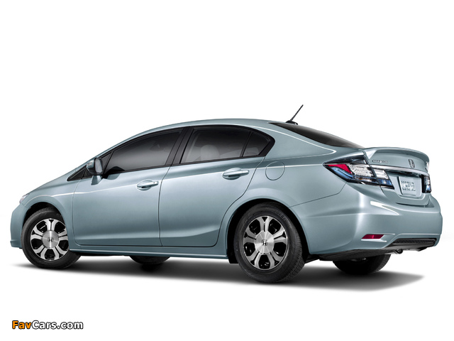 Pictures of Honda Civic Hybrid 2013 (640 x 480)