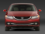 Pictures of Honda Civic Sedan US-spec 2013