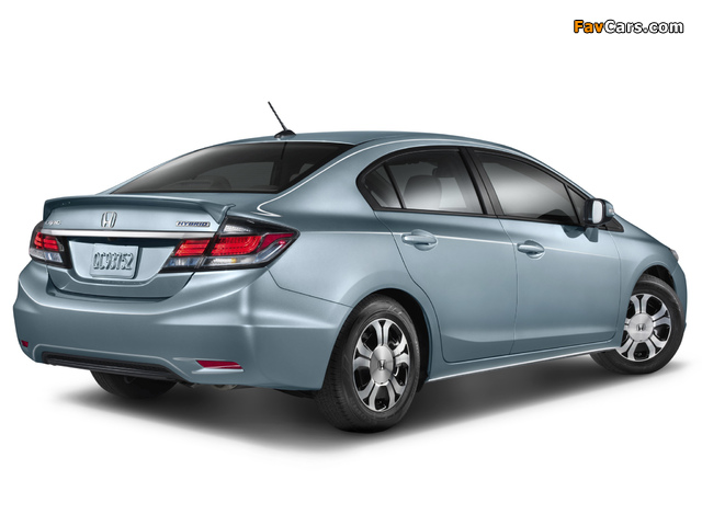 Pictures of Honda Civic Hybrid 2013 (640 x 480)