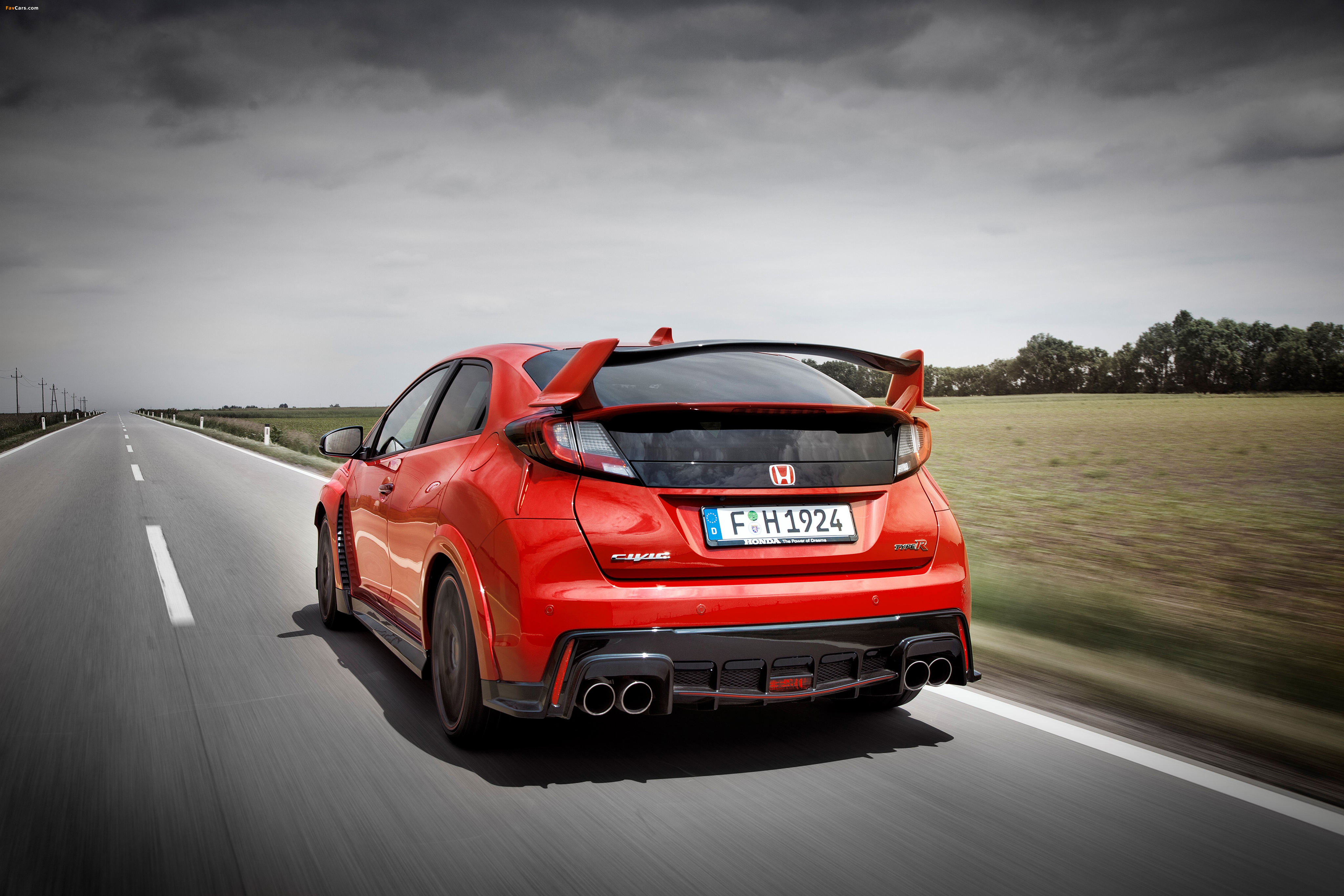 Pictures of Honda Civic Type R 2015 (4096 x 2731)