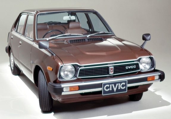 Honda Civic 4-door 1976–78 wallpapers
