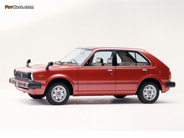 Honda Civic 5-door 1979–83 wallpapers (640 x 480)