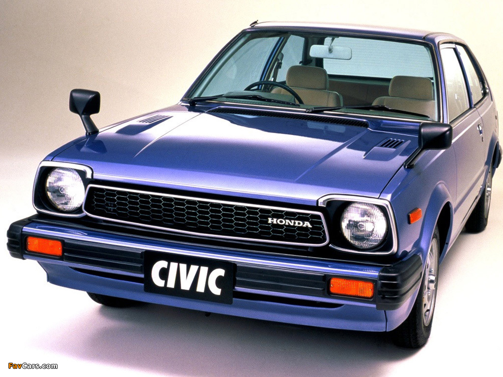 Honda Civic 3-door 1979–83 wallpapers (1024 x 768)