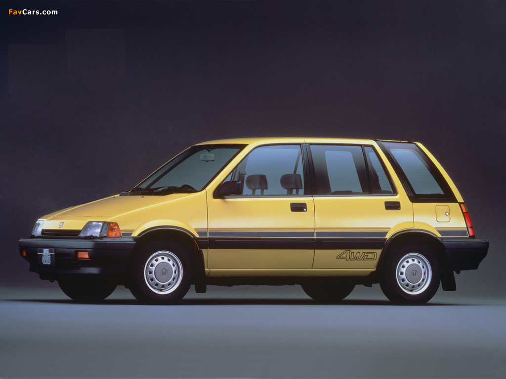 Honda Civic Shuttle 1983–87 wallpapers (1024 x 768)