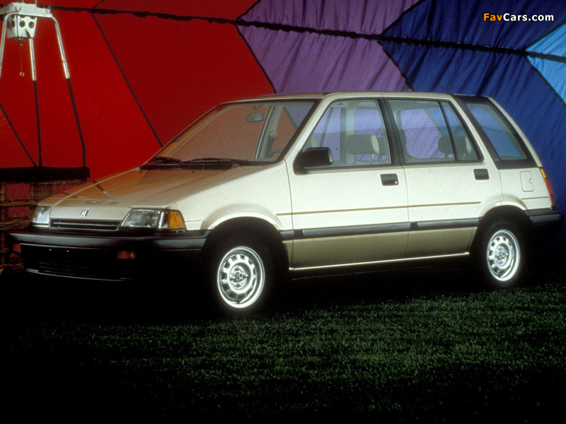Honda Civic Wagon 1984–87 wallpapers (800 x 600)