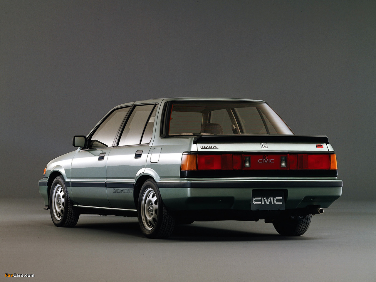 Honda Civic Si Sedan 1985–87 wallpapers (1280 x 960)