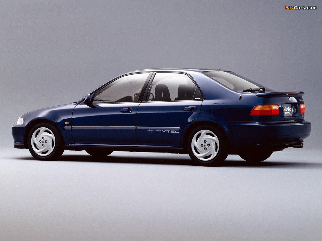 Honda Civic Ferio SiR (EG9) 1991–95 wallpapers (1024 x 768)
