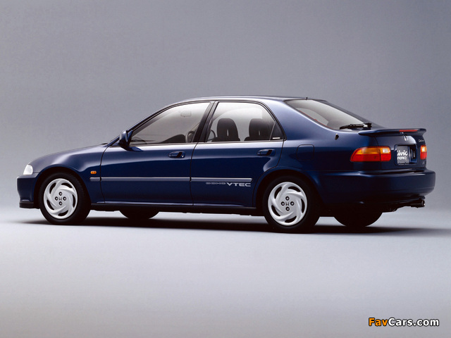 Honda Civic Ferio SiR (EG9) 1991–95 wallpapers (640 x 480)