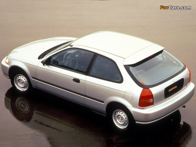Honda Civic Hatchback (EK) 1995–2001 wallpapers (640 x 480)