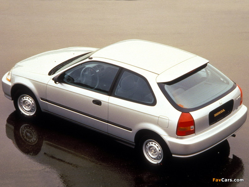 Honda Civic Hatchback (EK) 1995–2001 wallpapers (800 x 600)