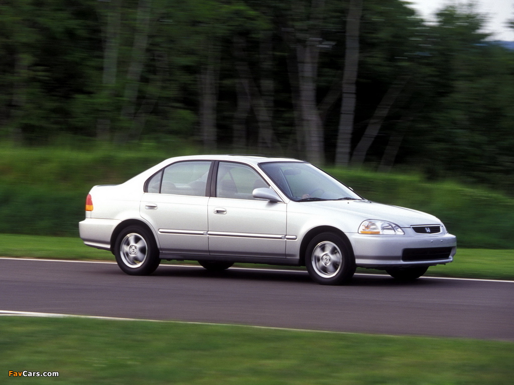 Honda Civic Sedan (EK) 1995–2001 wallpapers (1024 x 768)