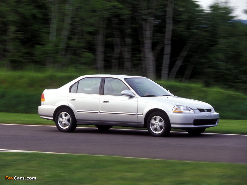 Honda Civic Sedan (EK) 1995–2001 wallpapers (800 x 600)