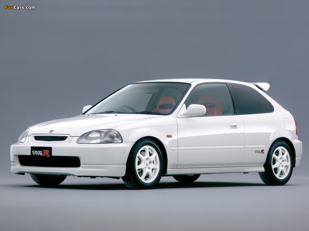 Honda Civic Type-R (EK9) 1997–2000 wallpapers (1024 x 768)