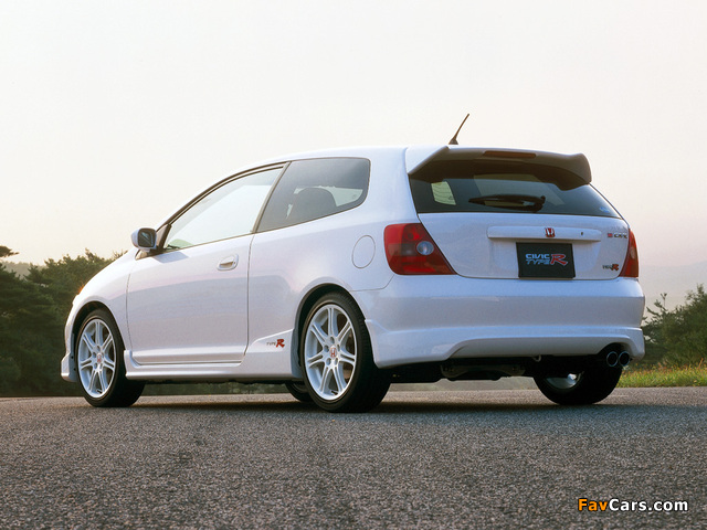 Honda Civic Type-R JP-spec (EP3) 2001–03 wallpapers (640 x 480)