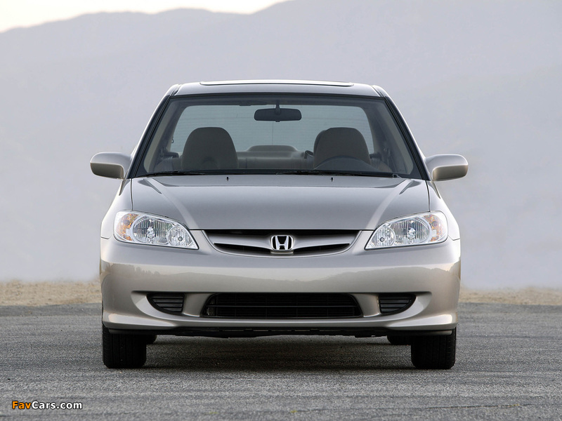 Honda Civic Sedan US-spec 2003–06 wallpapers (800 x 600)