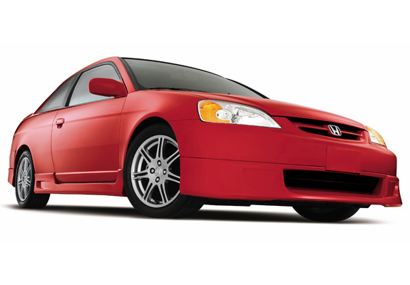 Honda Civic Coupe Factory Performance Package 2003 wallpapers