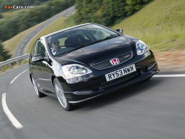 Honda Civic Type-R UK-spec (EP3) 2003–05 wallpapers (640 x 480)