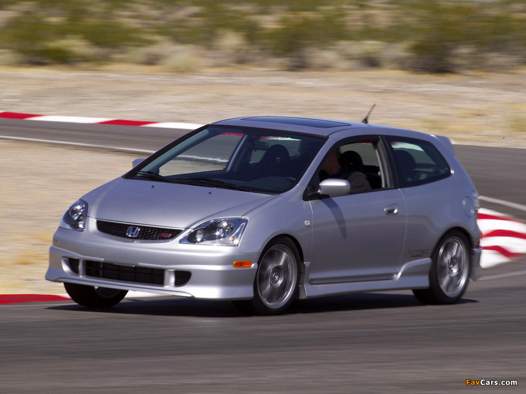 Honda Civic Si Factory Performance Package (EP3) 2004–06 wallpapers (1024 x 768)