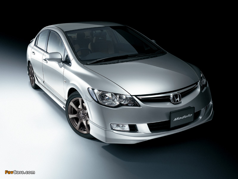 Modulo Honda Civic Sedan 2006–08 wallpapers (800 x 600)