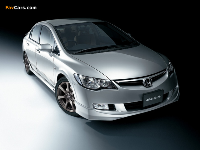 Modulo Honda Civic Sedan 2006–08 wallpapers (640 x 480)