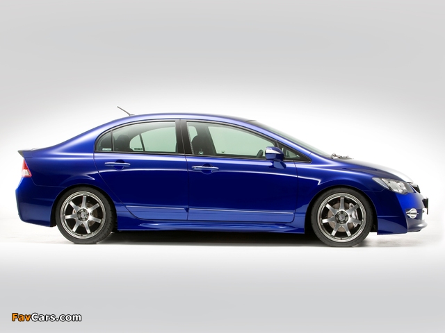 Honda Civic Hybrid Sports Concept 2006 wallpapers (640 x 480)