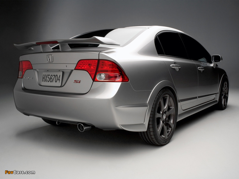 Honda Civic Si Sedan Concept 2006 wallpapers (800 x 600)