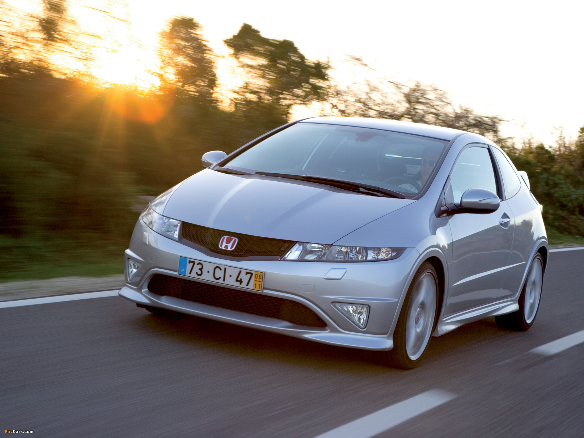 Honda Civic Type-R (FN2) 2007–08 wallpapers (2048 x 1536)