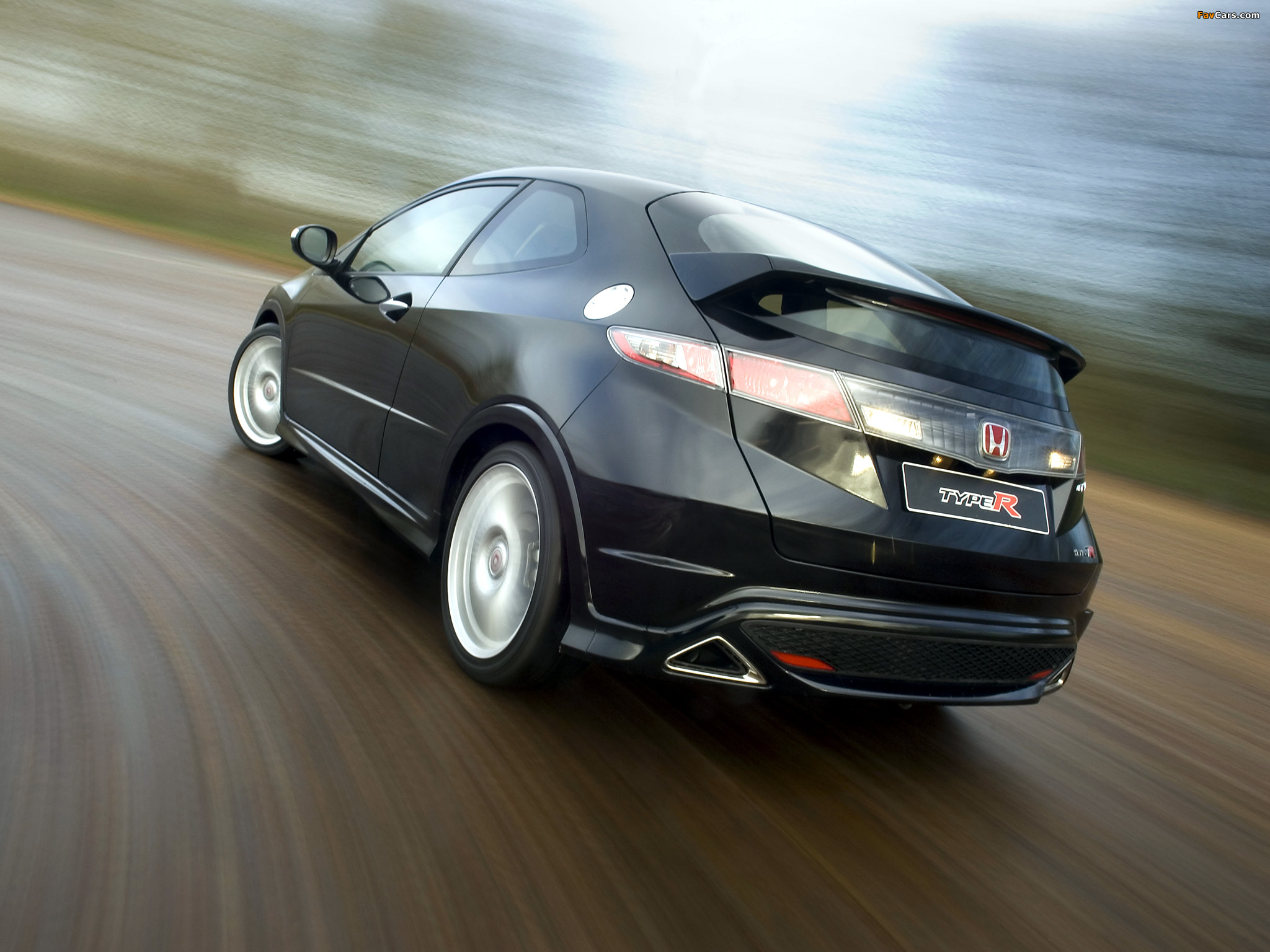 Honda Civic Type-R UK-spec (FN2) 2007–08 wallpapers (2048 x 1536)