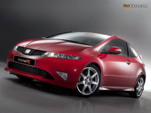 Honda Civic Type-R (FN2) 2007–08 wallpapers (640 x 480)