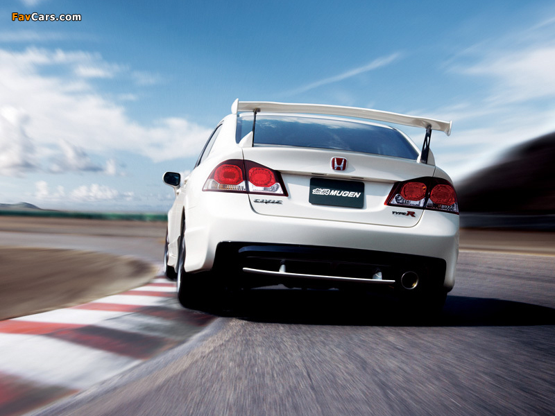 Mugen Honda Civic Type-R Sedan 2007 wallpapers (800 x 600)