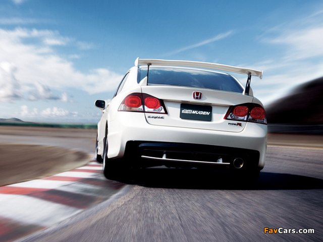 Mugen Honda Civic Type-R Sedan 2007 wallpapers (640 x 480)