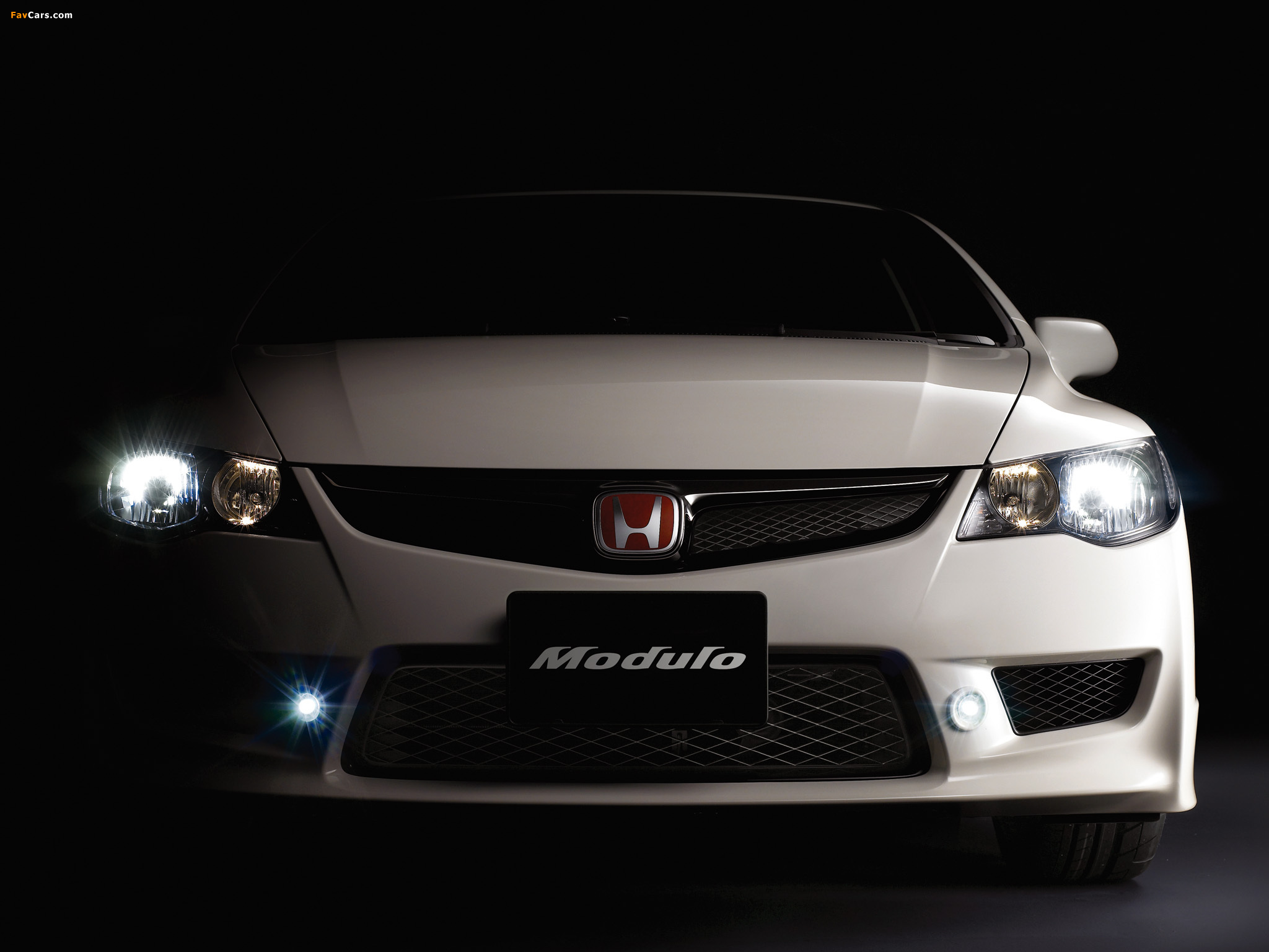 Modulo Honda Civic Type-R Sedan 2007–09 wallpapers (2048 x 1536)