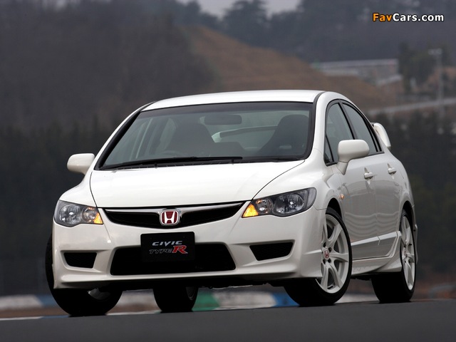 Honda Civic Type-R Sedan (FD2) 2007–08 wallpapers (640 x 480)