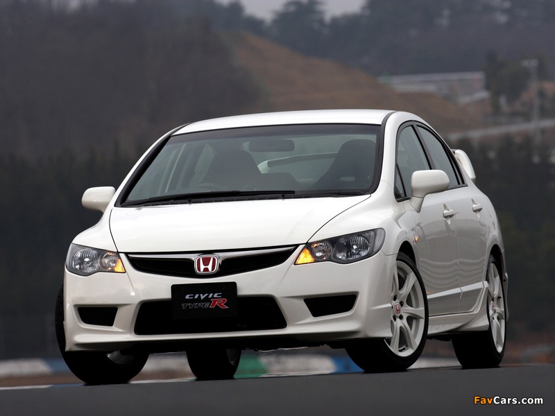 Honda Civic Type-R Sedan (FD2) 2007–08 wallpapers (800 x 600)