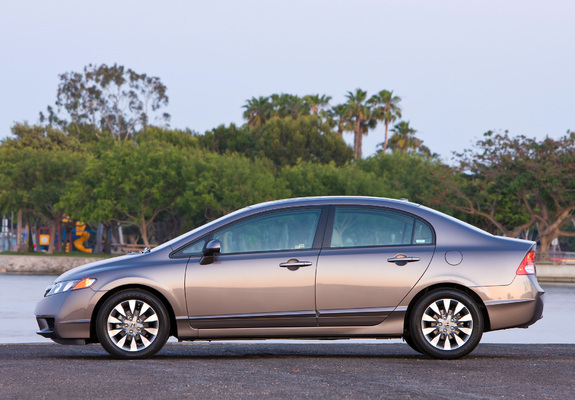 Honda Civic Sedan US-spec 2008–11 wallpapers