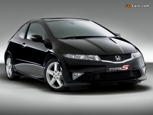 Honda Civic Type-S UK-spec (FN) 2008–10 wallpapers (640 x 480)