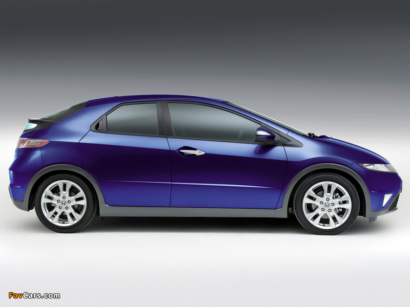 Honda Civic Hatchback (FN) 2008–10 wallpapers (800 x 600)