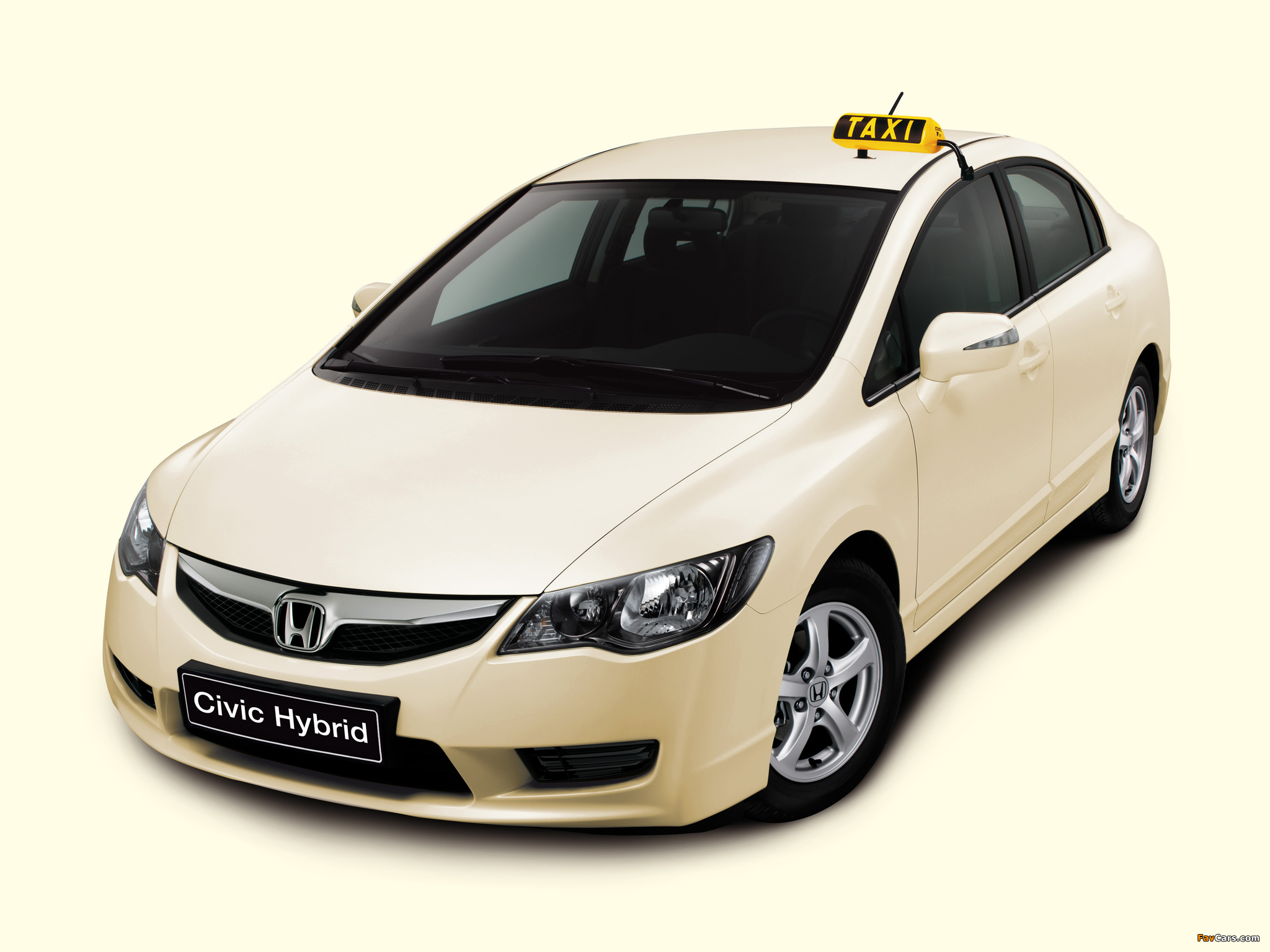Honda Civic Hybrid Taxi (FD3) 2008–11 wallpapers (2048 x 1536)