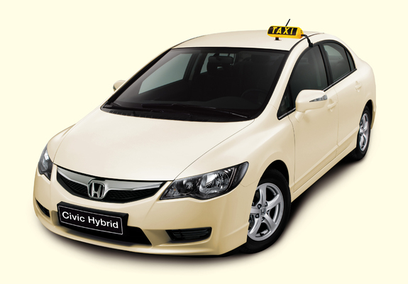 Honda Civic Hybrid Taxi (FD3) 2008–11 wallpapers
