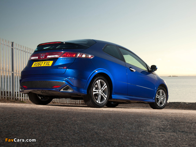 Honda Civic Type-S UK-spec (FN) 2010–11 wallpapers (640 x 480)