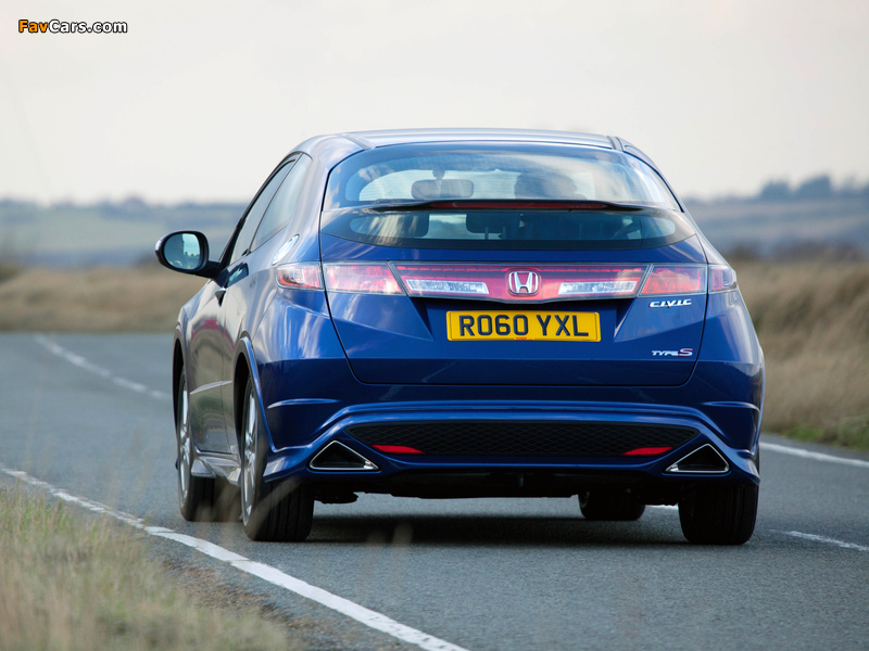 Honda Civic Type-S UK-spec (FN) 2010–11 wallpapers (800 x 600)