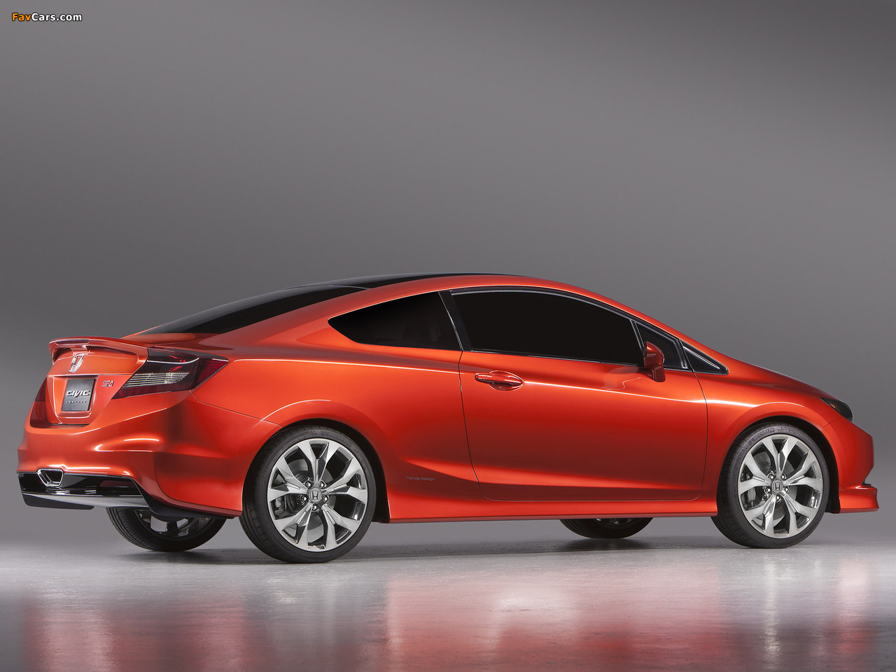 Honda Civic Si Coupe Concept 2011 wallpapers (1280 x 960)
