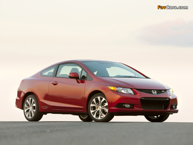 Honda Civic Si Coupe 2011 wallpapers (640 x 480)