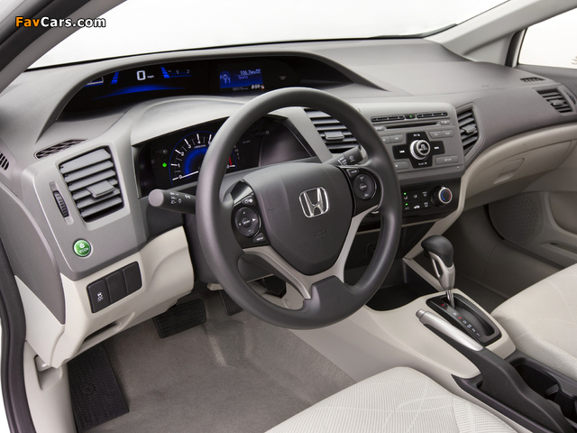 Honda Civic HF US-spec 2011–12 wallpapers (640 x 480)