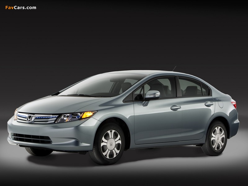 Honda Civic Hybrid US-spec 2011–12 wallpapers (800 x 600)