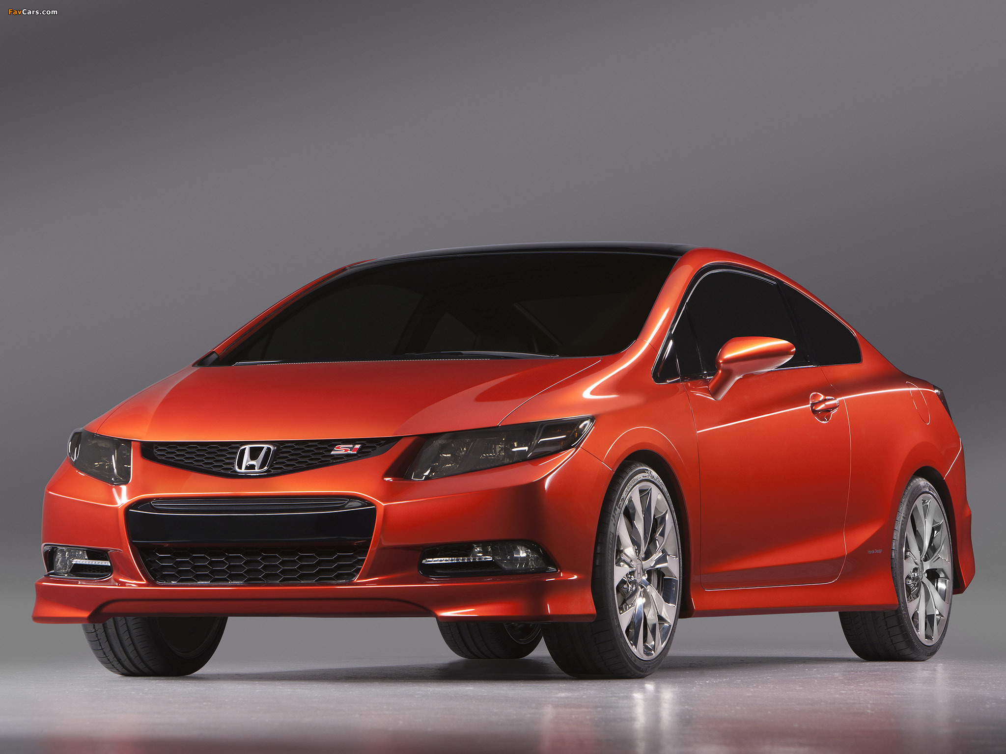 Honda Civic Si Coupe Concept 2011 wallpapers (2048 x 1536)