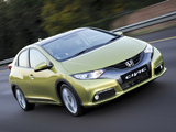 Honda Civic Hatchback ZA-spec 2012 wallpapers