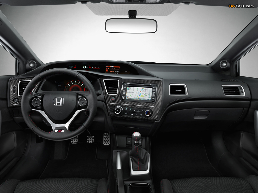 Honda Civic Coupe 2013 wallpapers (1024 x 768)