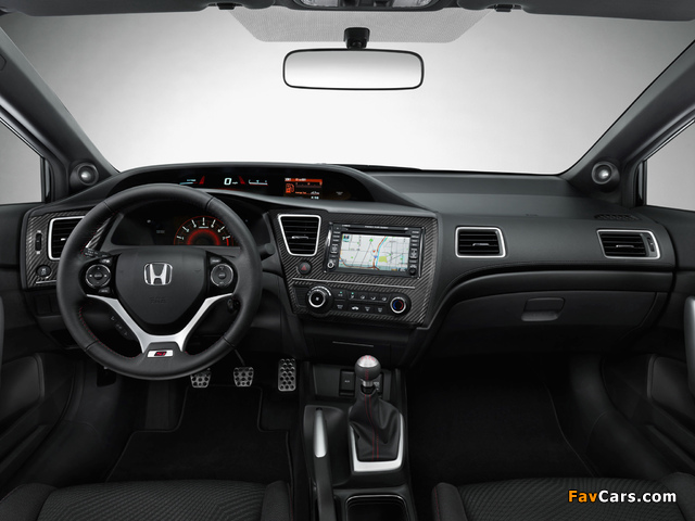 Honda Civic Coupe 2013 wallpapers (640 x 480)